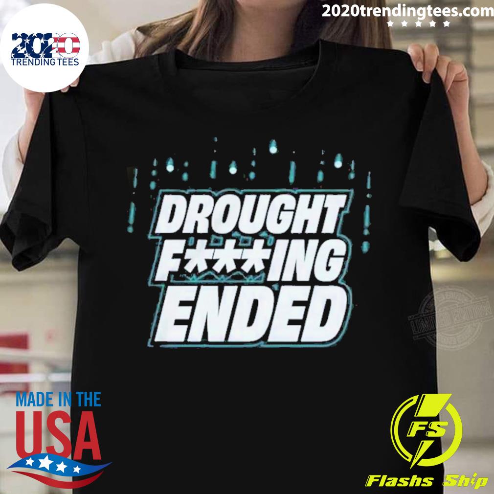 Official seattle Mariners Drought Fucking Ended T-shirt