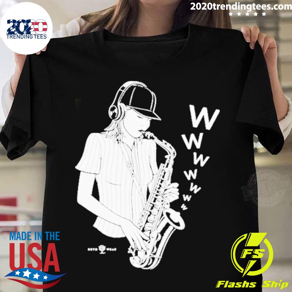 Official sweeny Murti The Sax Lady T-shirt