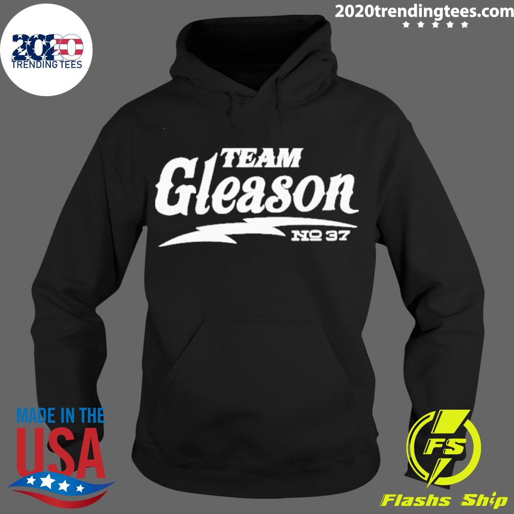 Official team Gleason No 37 T-s Hoodie