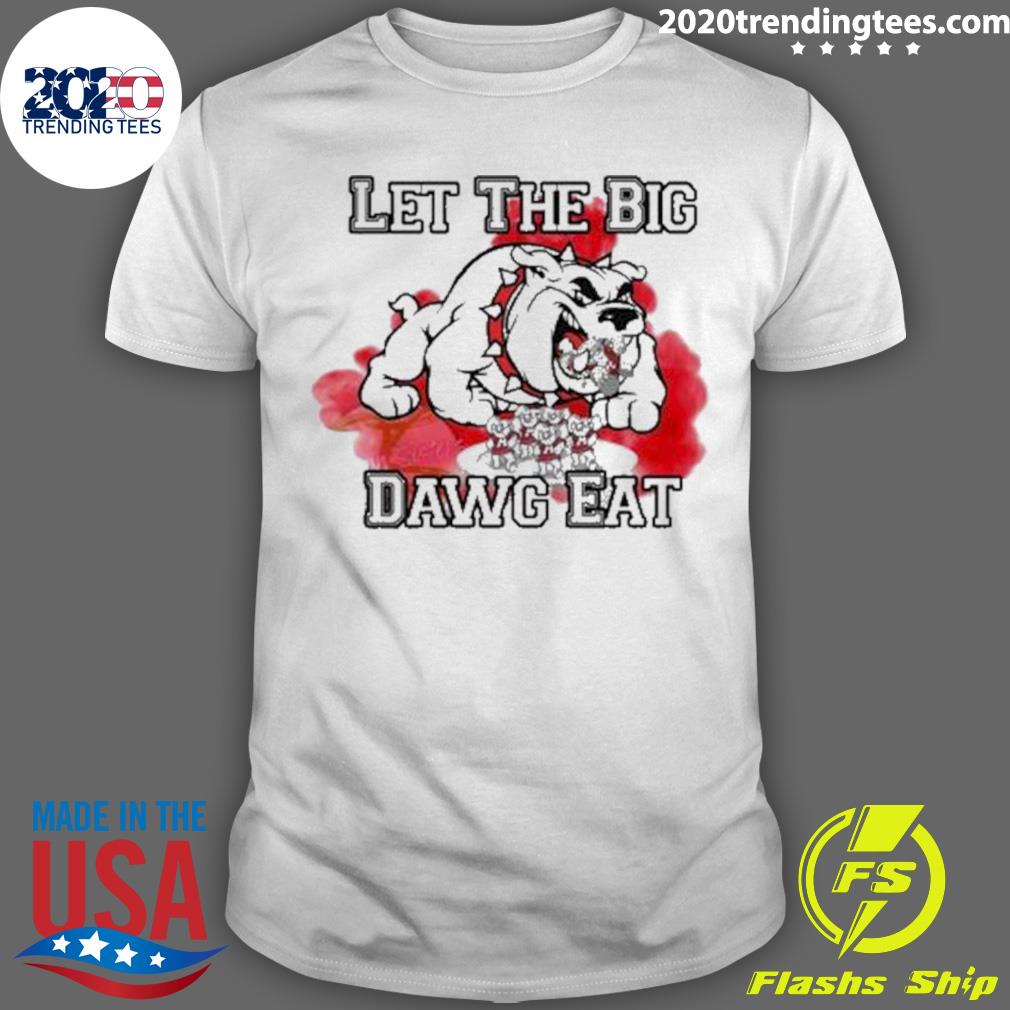 Nice let The Big Dawg Eat Georgia Bulldog Vs Alabama 2022 T-shirt