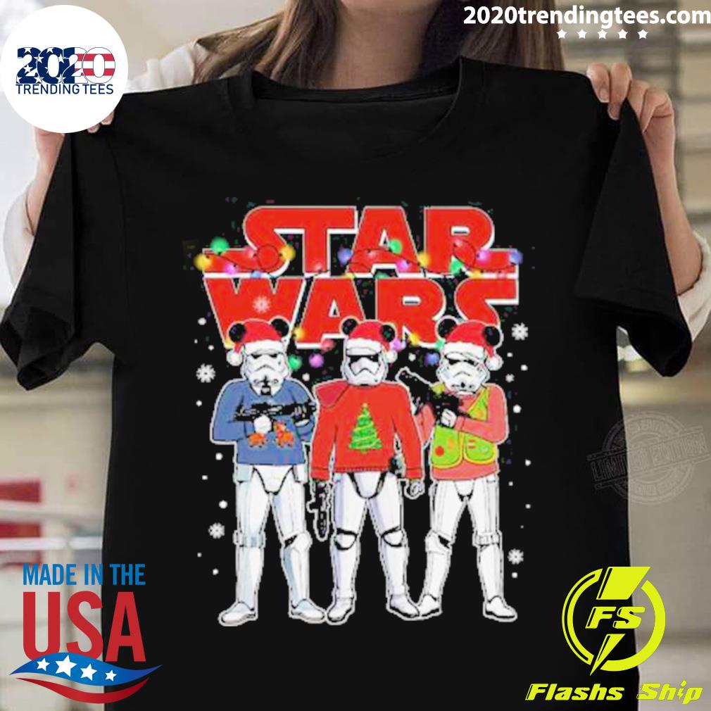 Nice star Wars Xmas Lights Christmas Light 2022 T-shirt