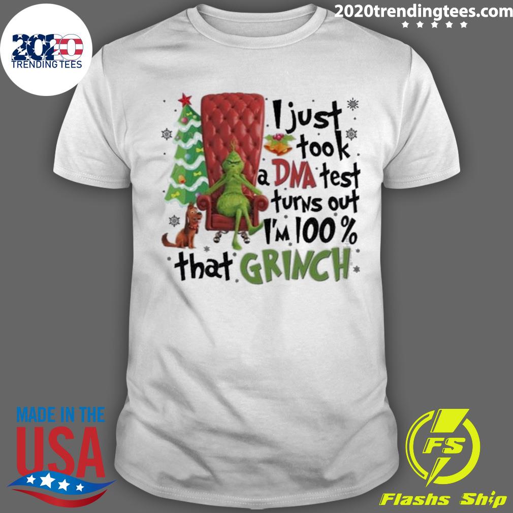 Grinch Hand Holding Buffalo Bills Christmas T-Shirt - TeeNavi