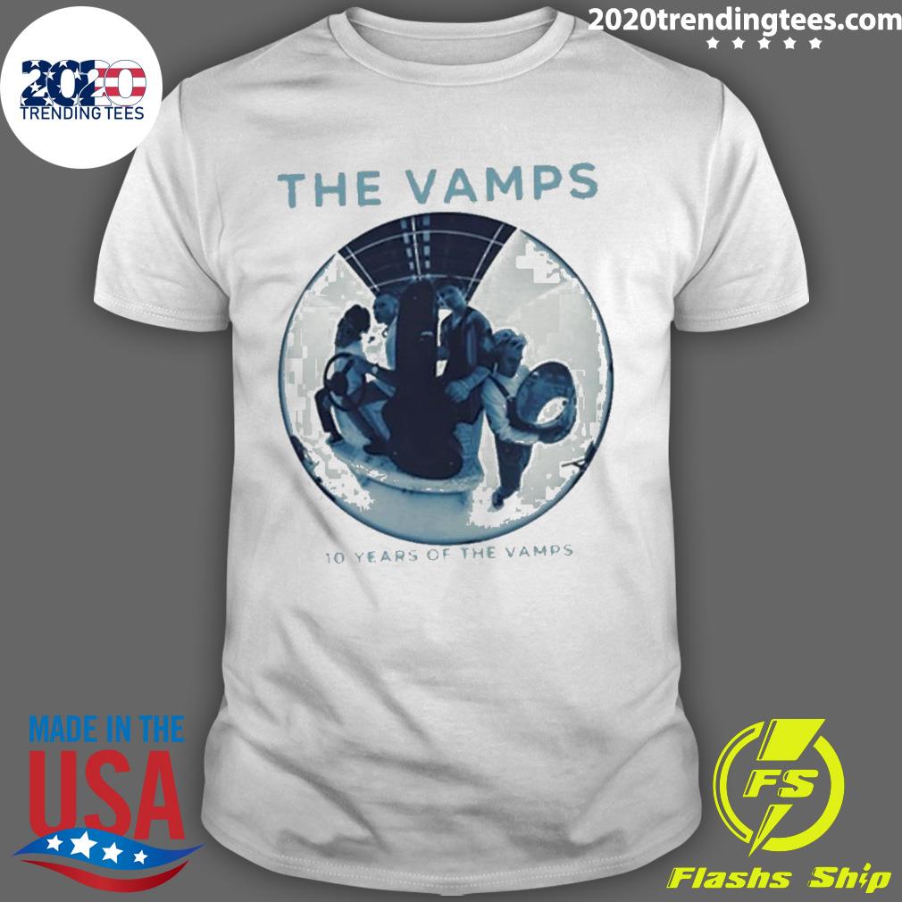 Nice the Vamps 10 Years Natural T-shirt
