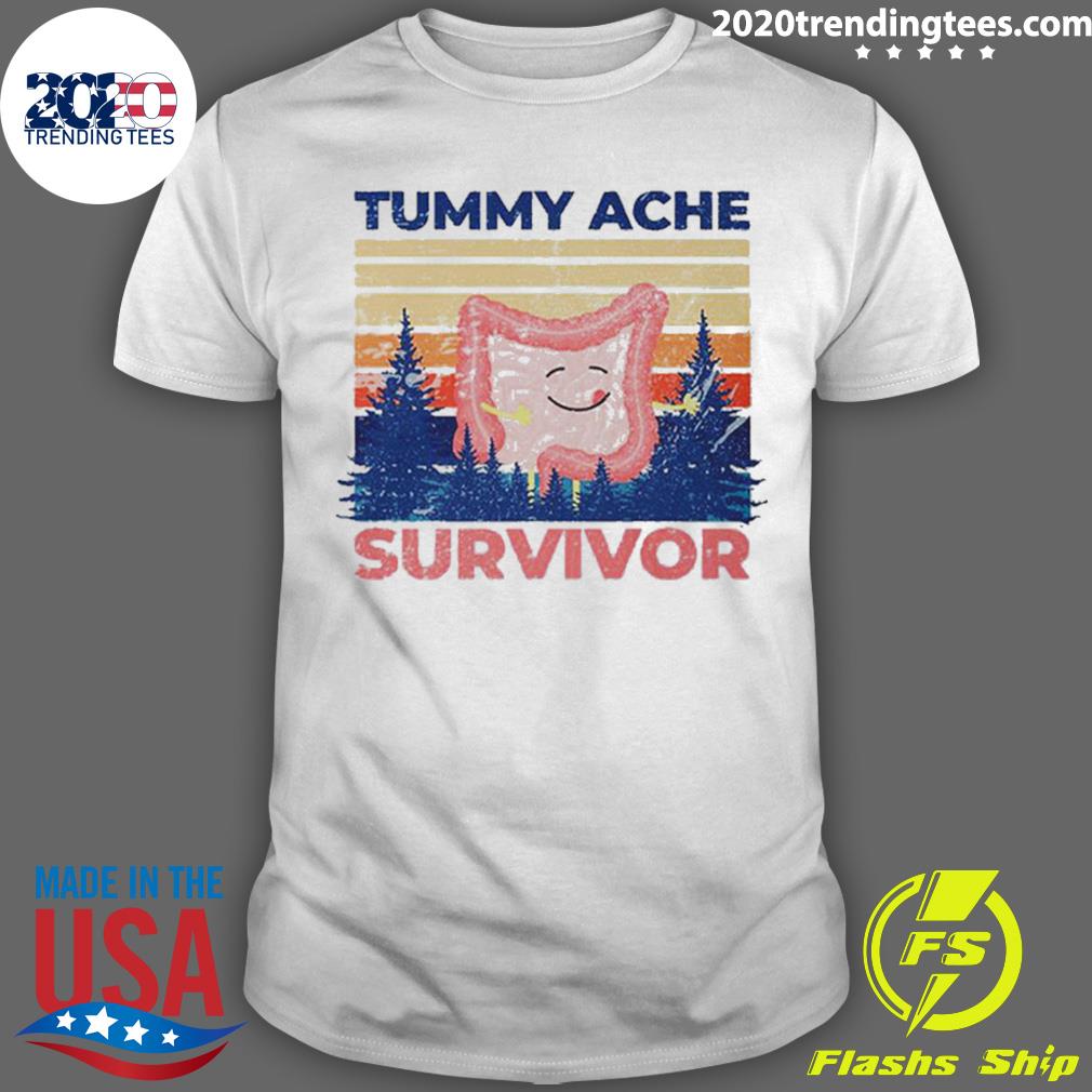 Nice tummy Ache Survivor Awesome Winter Decorations T-shirt