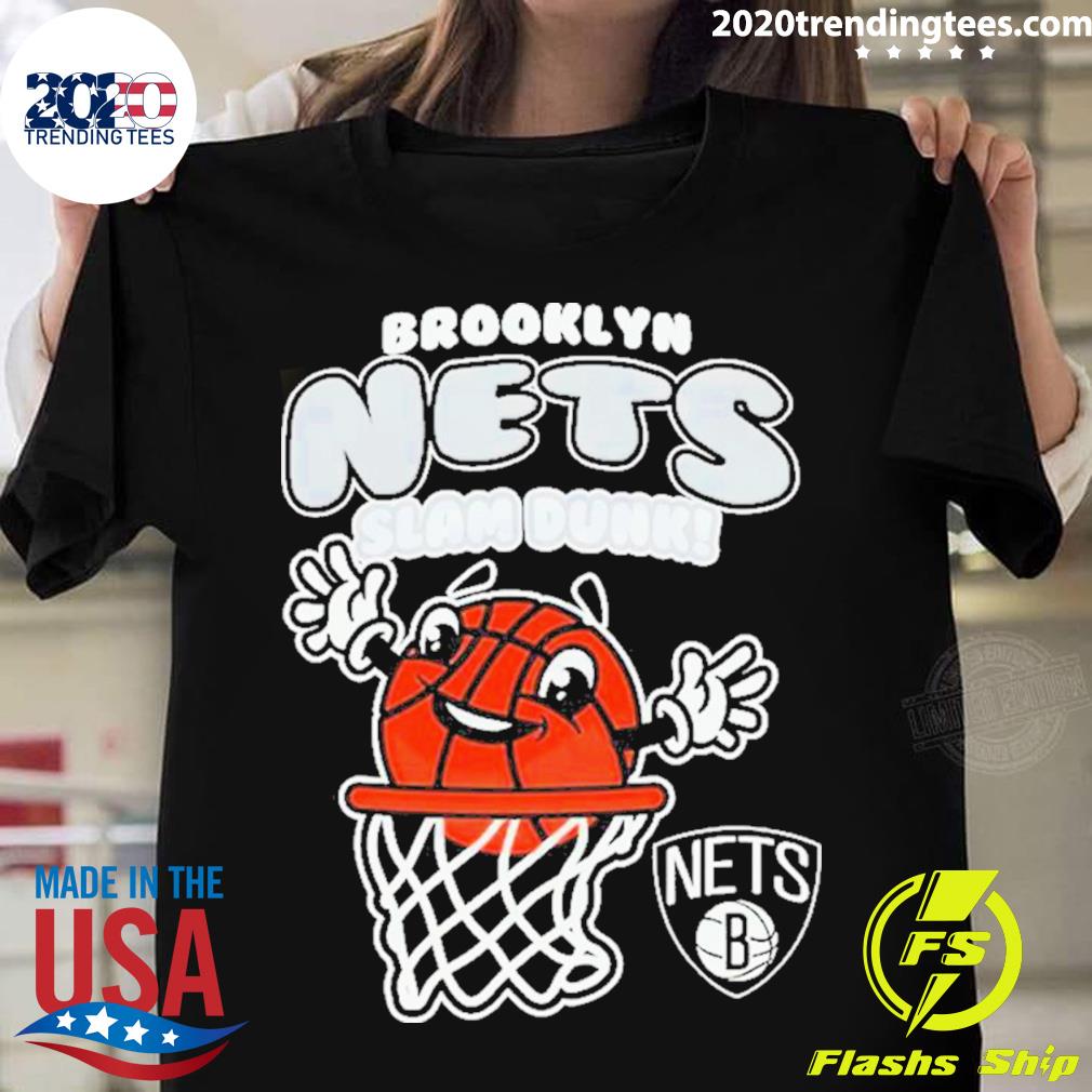 Official brooklyn Nets Infant Happy Slam Dunk T-shirt