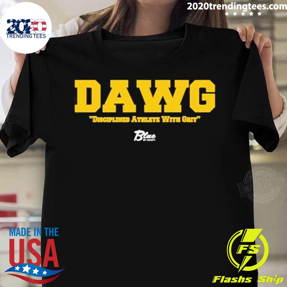 Official dawg Disciplined Athlete With Grit T-shirt
