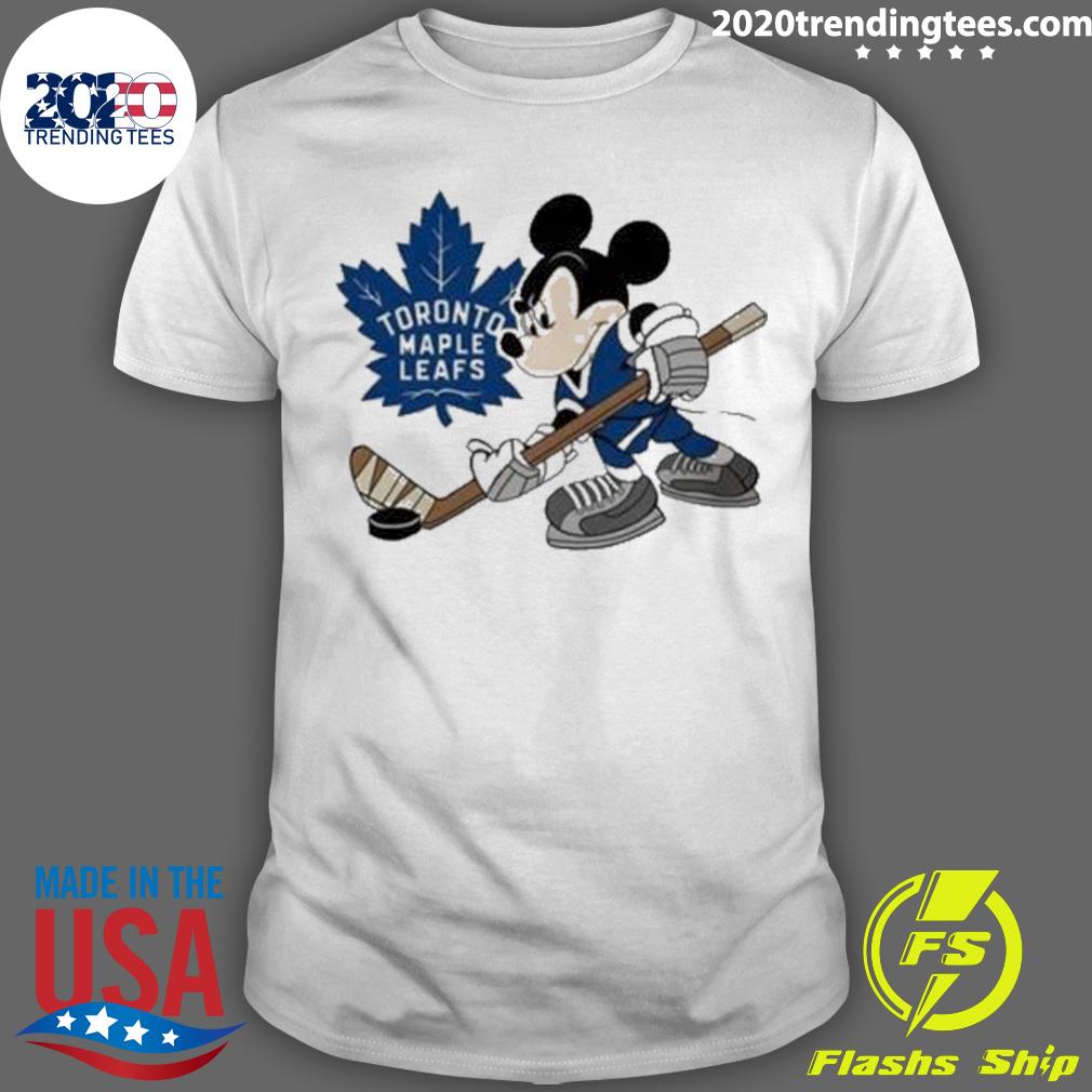 Official hockey Fan Toronto Maple Leafs Disney T-shirt