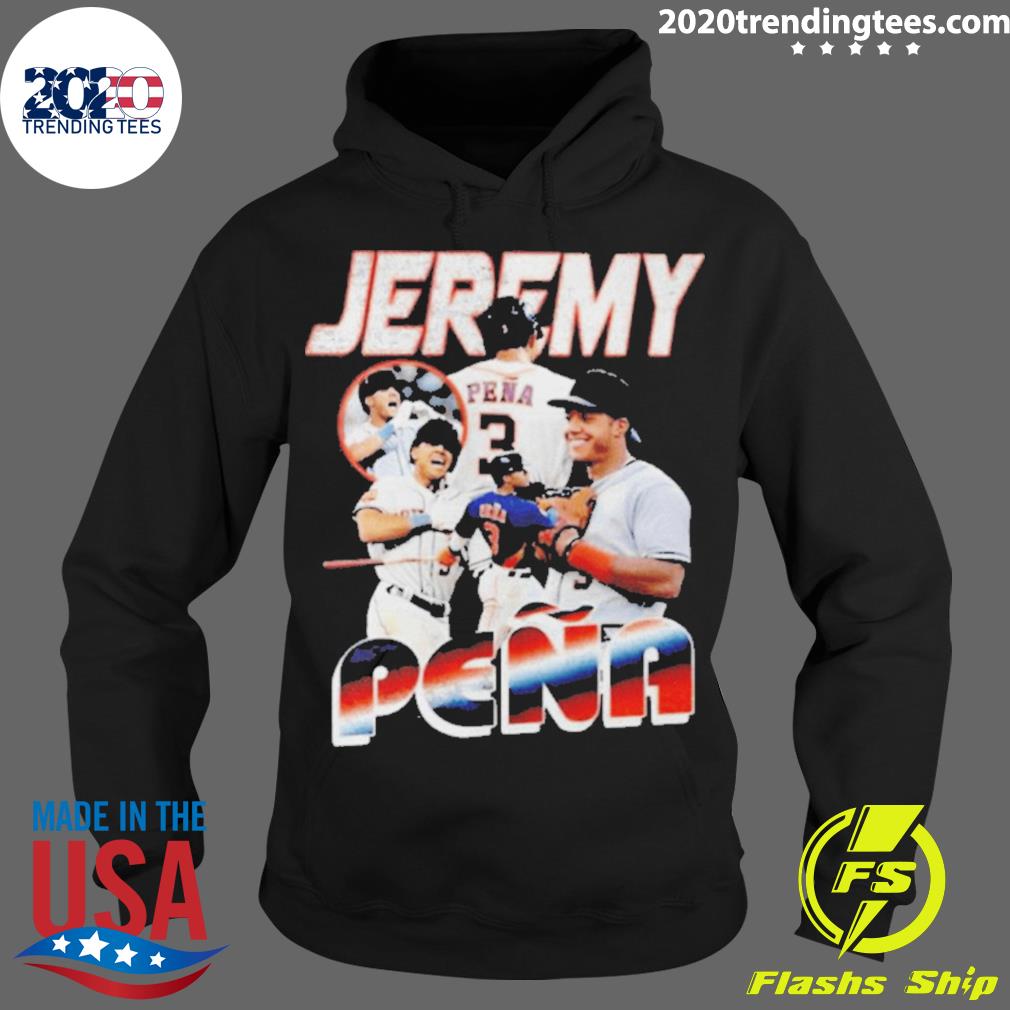 Official houston Astros Jeremy Pena Player 2022 T-s Hoodie