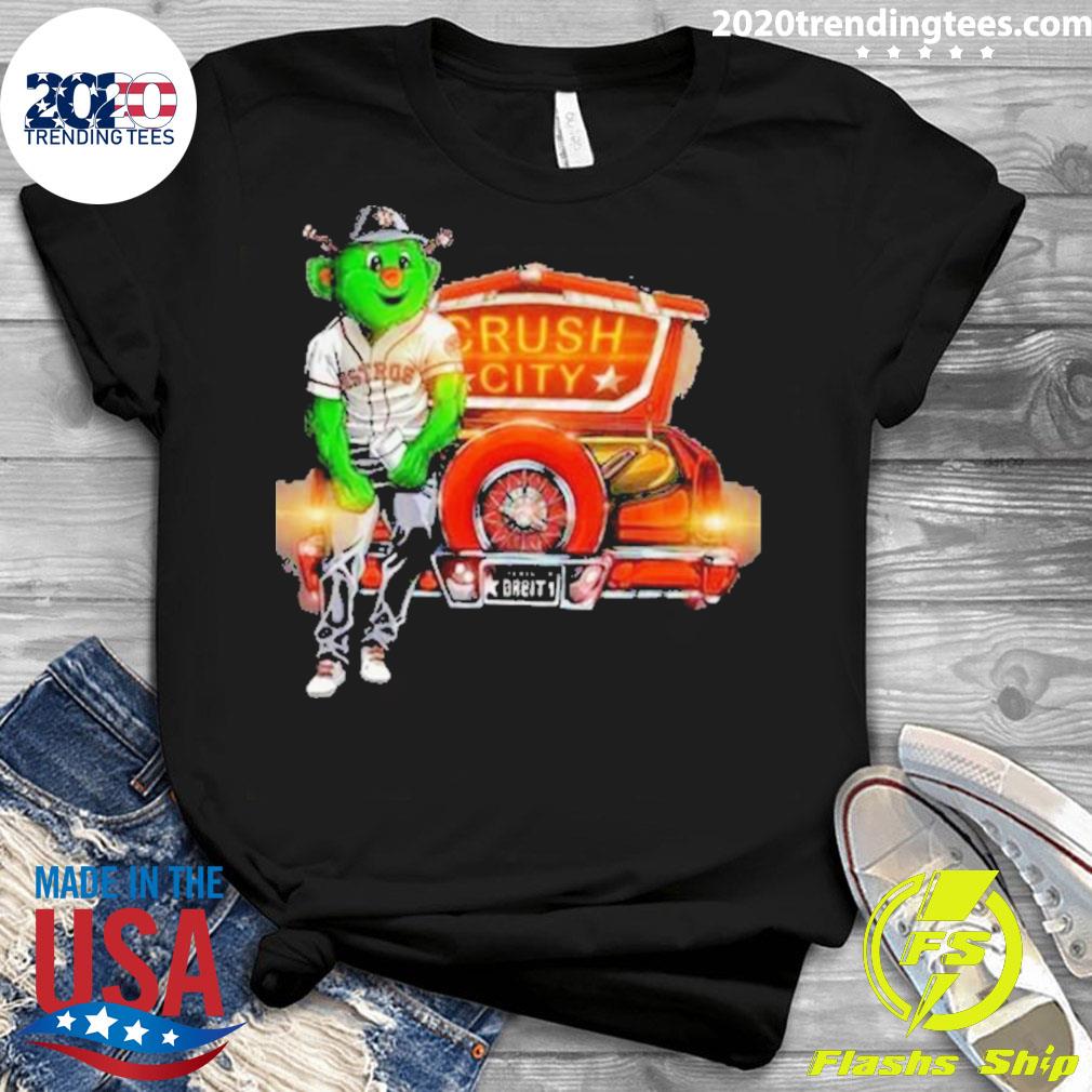 Houston Astros Mascot Crush City T-Shirt - Skullridding