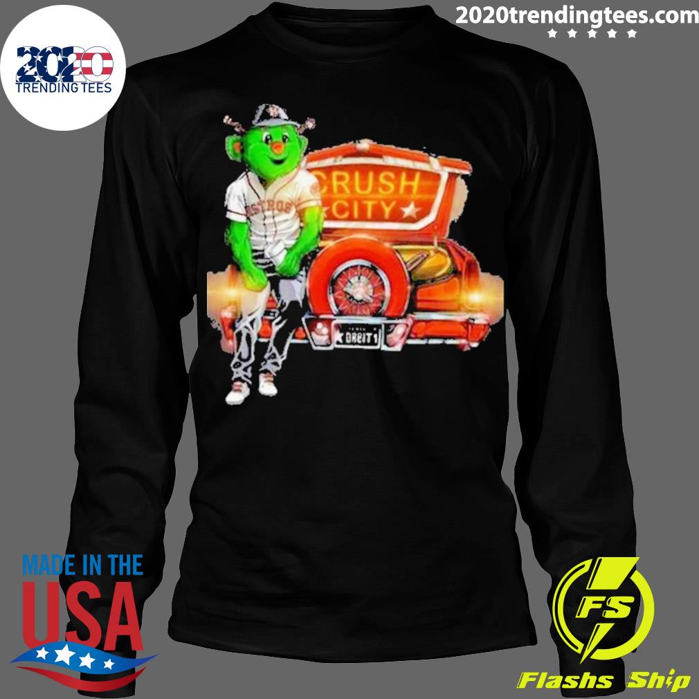 Houston Astros Mascot Crush City T-Shirt - Skullridding