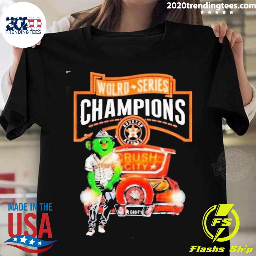 Houston Astros Phanatic Mascot Crush City World Series Champions 2022  Shirt, hoodie, sweater, long sleeve and tank top