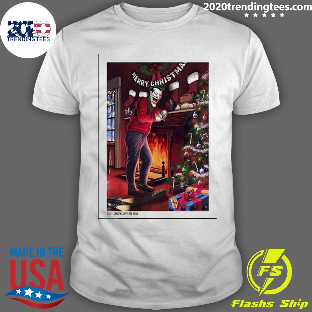 Official joker Dc Comics Dont Be Fooled Christmas T-shirt