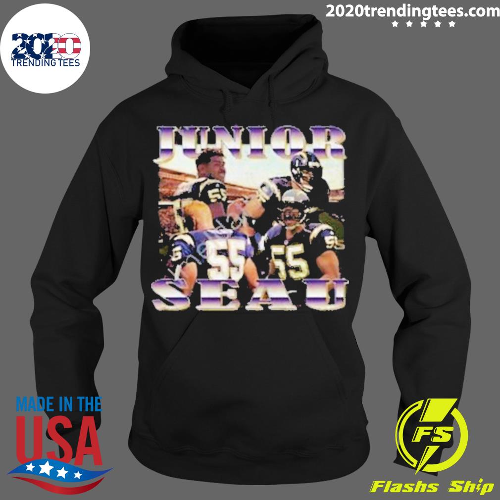 Official junior Seau Fanessah Los Angeles Chargers T-s Hoodie