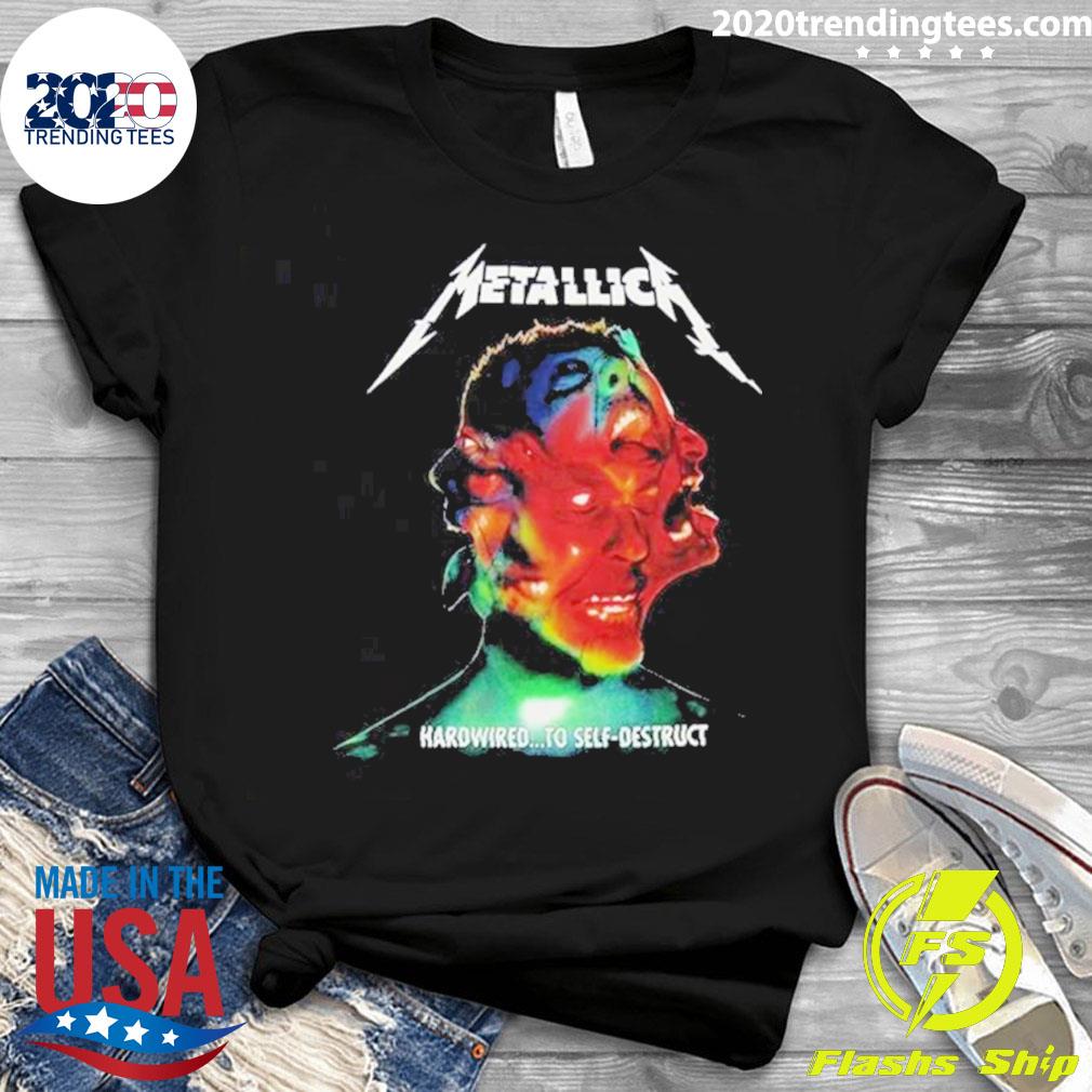 Metallica - Hardwired 2 self-destruct basketball jersey