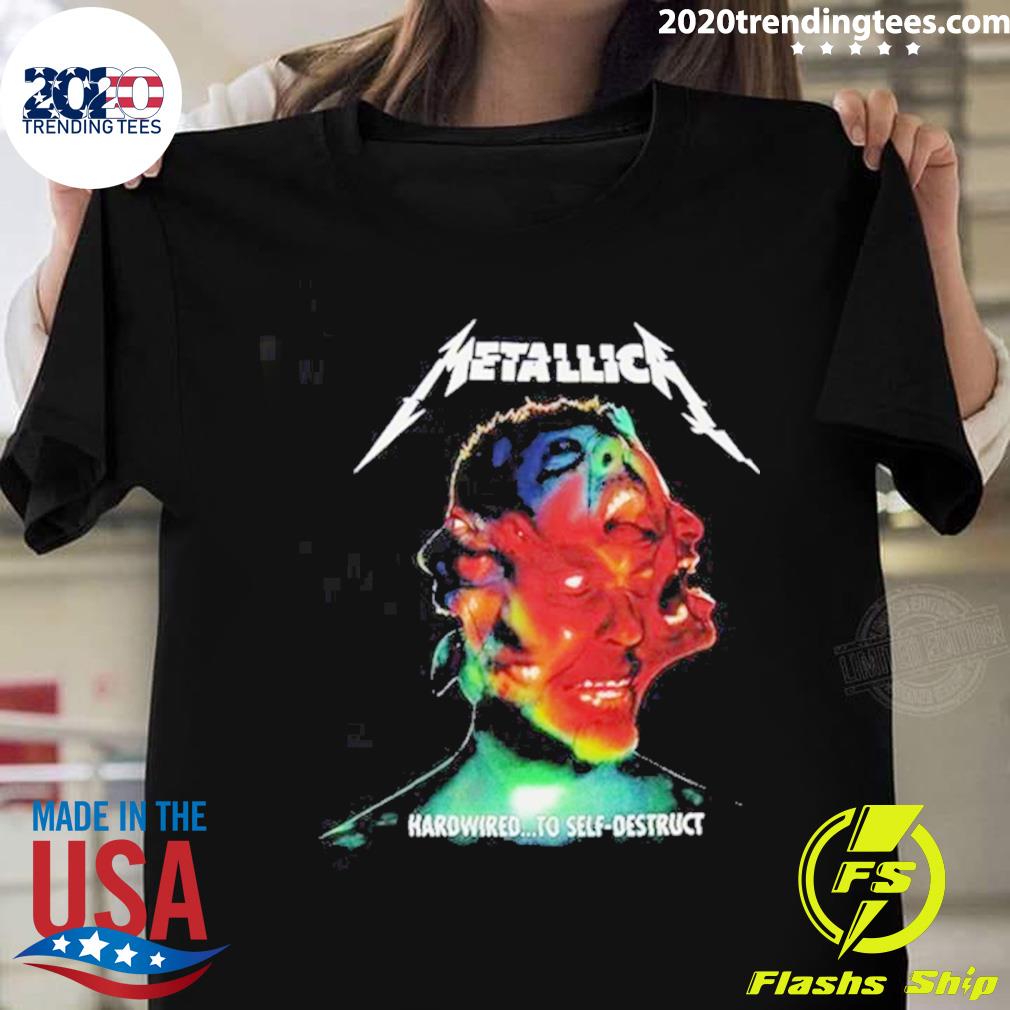 Metallica - Hardwired 2 self-destruct basketball jersey