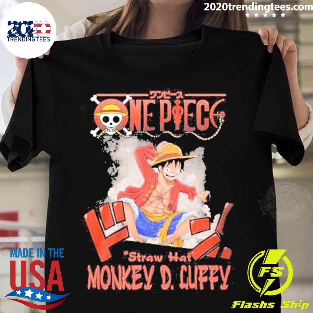 The Hero Never Dies Monkey D Luffy T-shirt, Hoodie, Sweater, Long ...