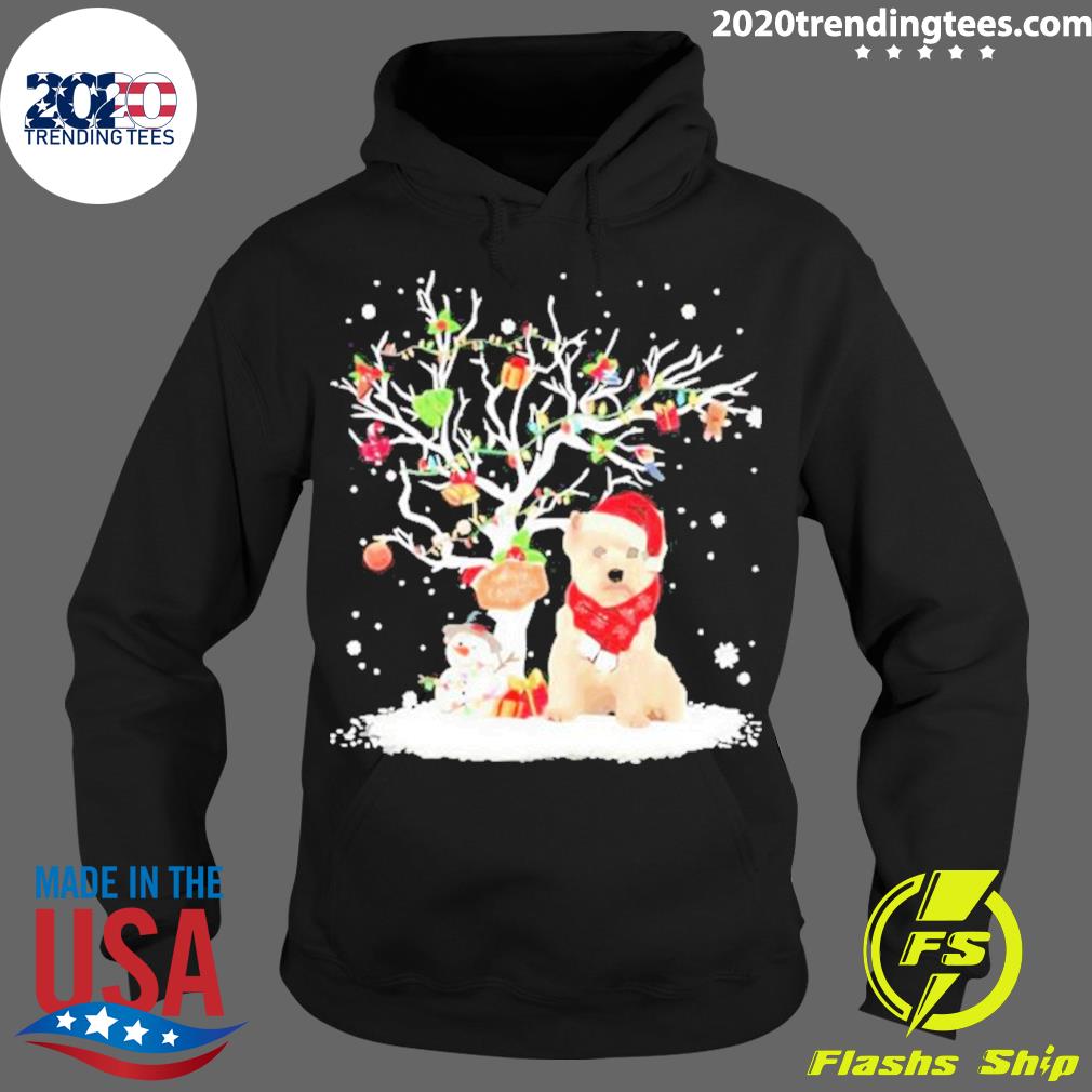 Official pet Westie Christmas Tree Dog T-s Hoodie