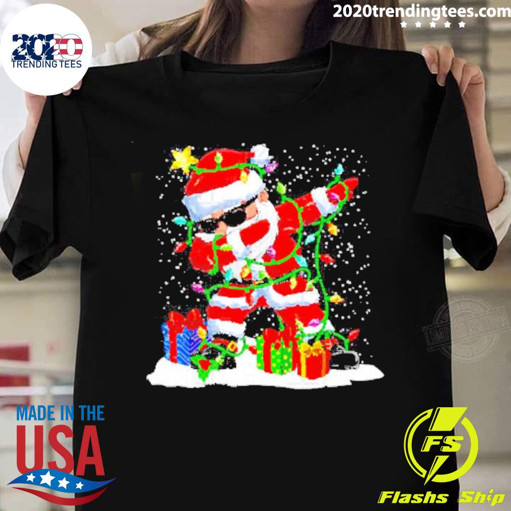 Official santa Dabbing Christmas Gift T-shirt