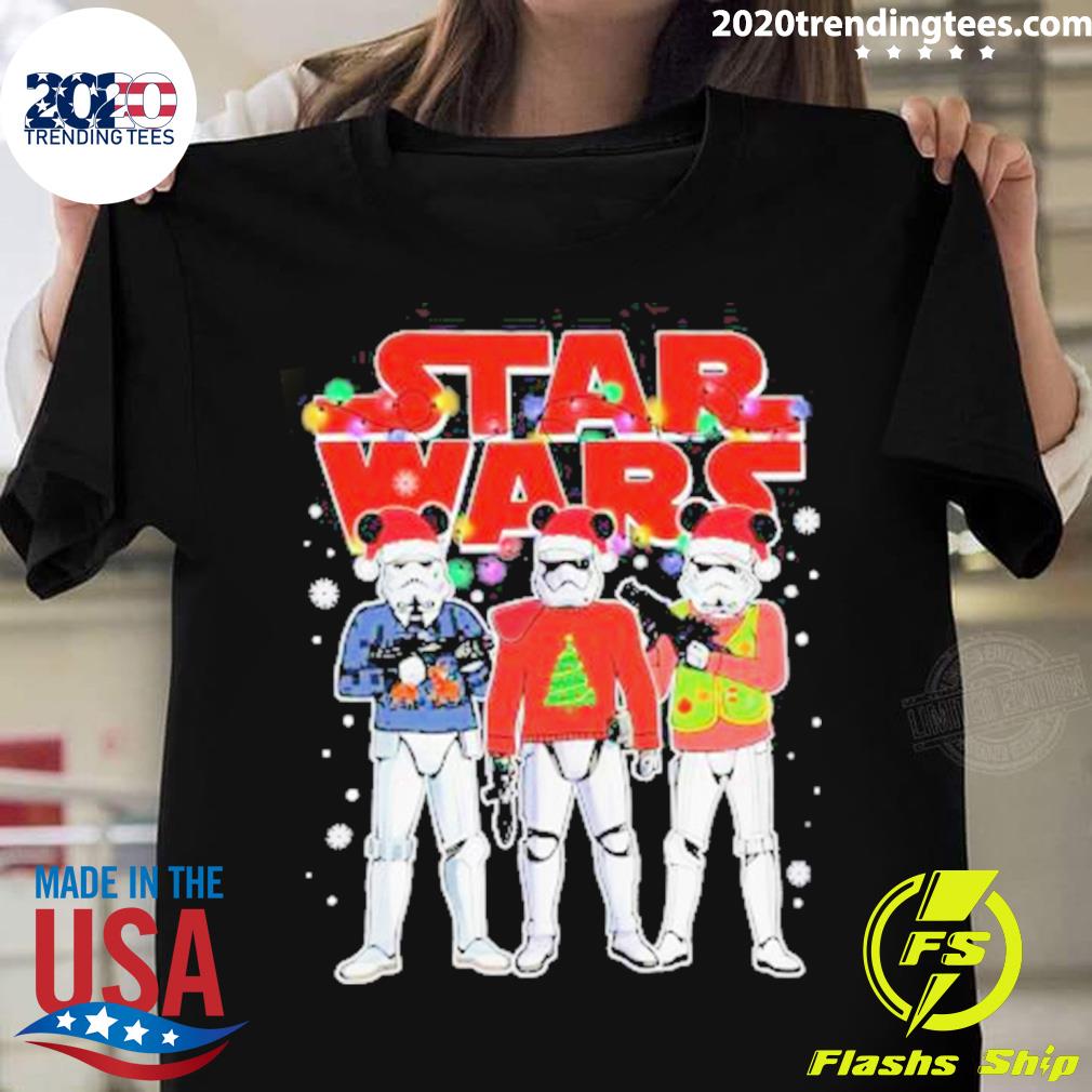 Official star Wars Xmas Lights Christmas 2022 Sweater