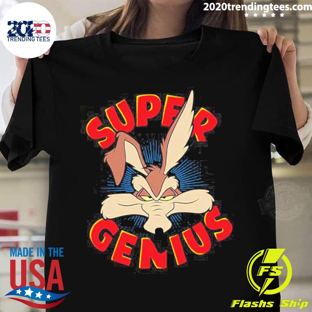 Official super Genius Coyote T-shirt