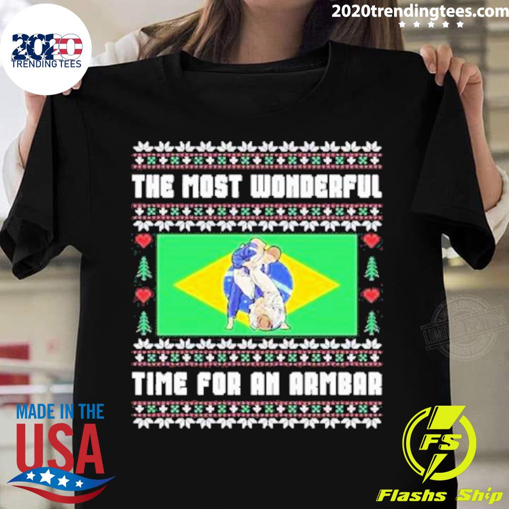 Official the Most Wonderful Time For An Armbar Ugly Christmas 2022 Sweater