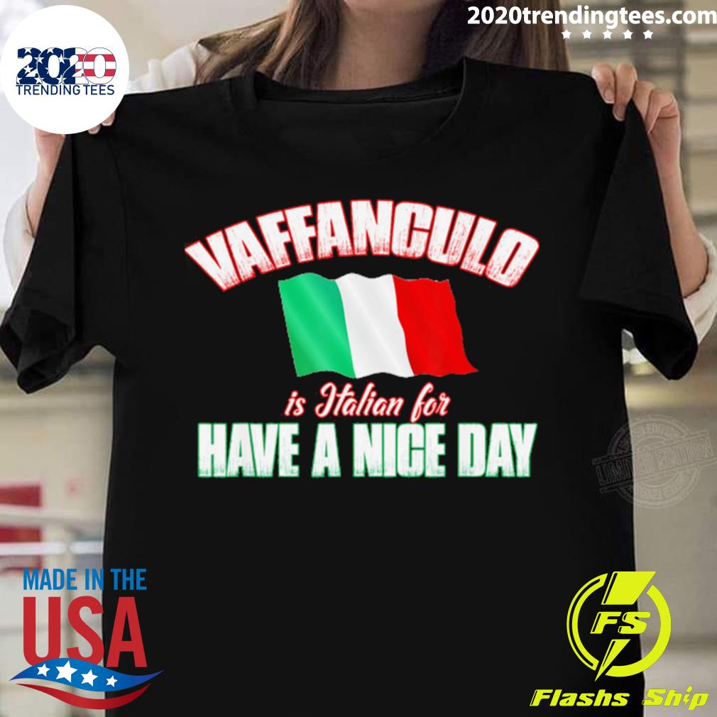 Official vaffanculo Flag T-shirt