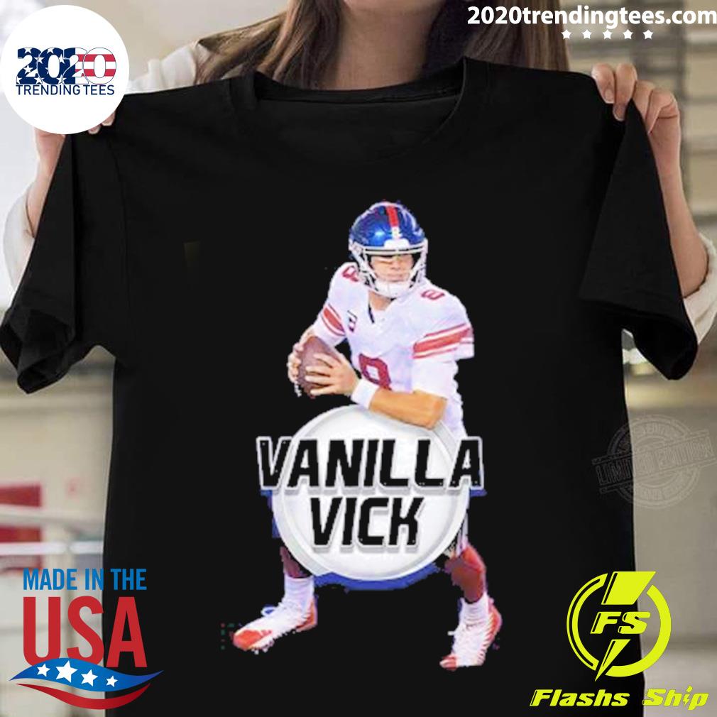 Official vanilla Vick Mvp New York Giants T-shirt