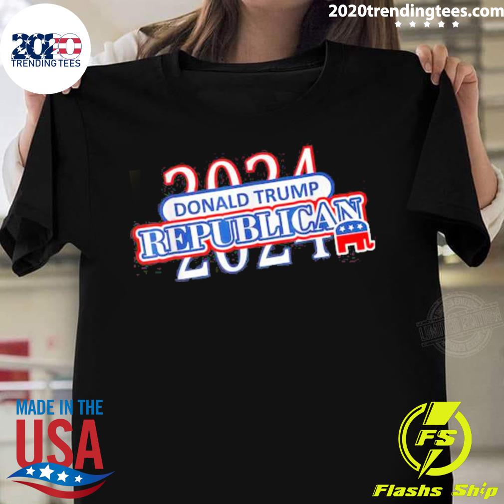 Official vote Donald Trump For President Republican Presidency 2024 T-shirt