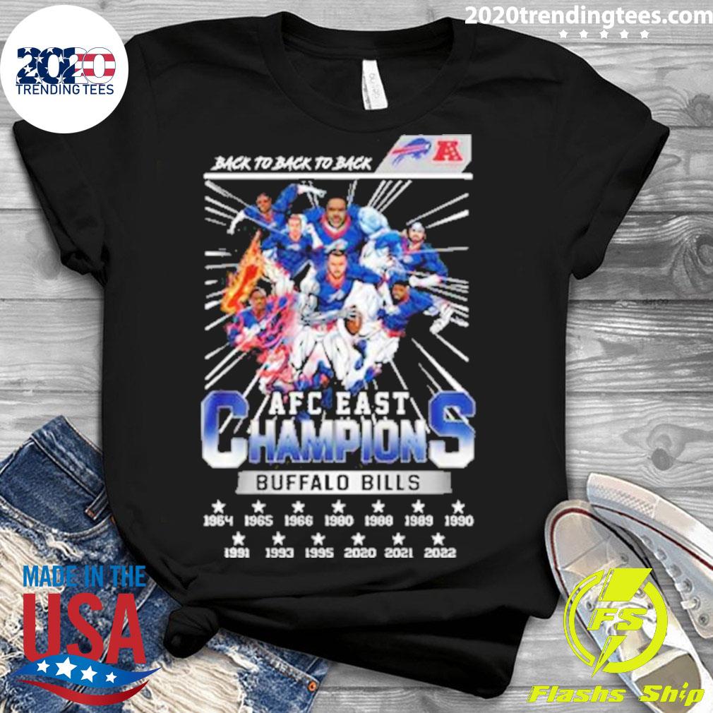 Buffalo Bills 2021 AFC East Champions Back To Back T-Shirt, hoodie