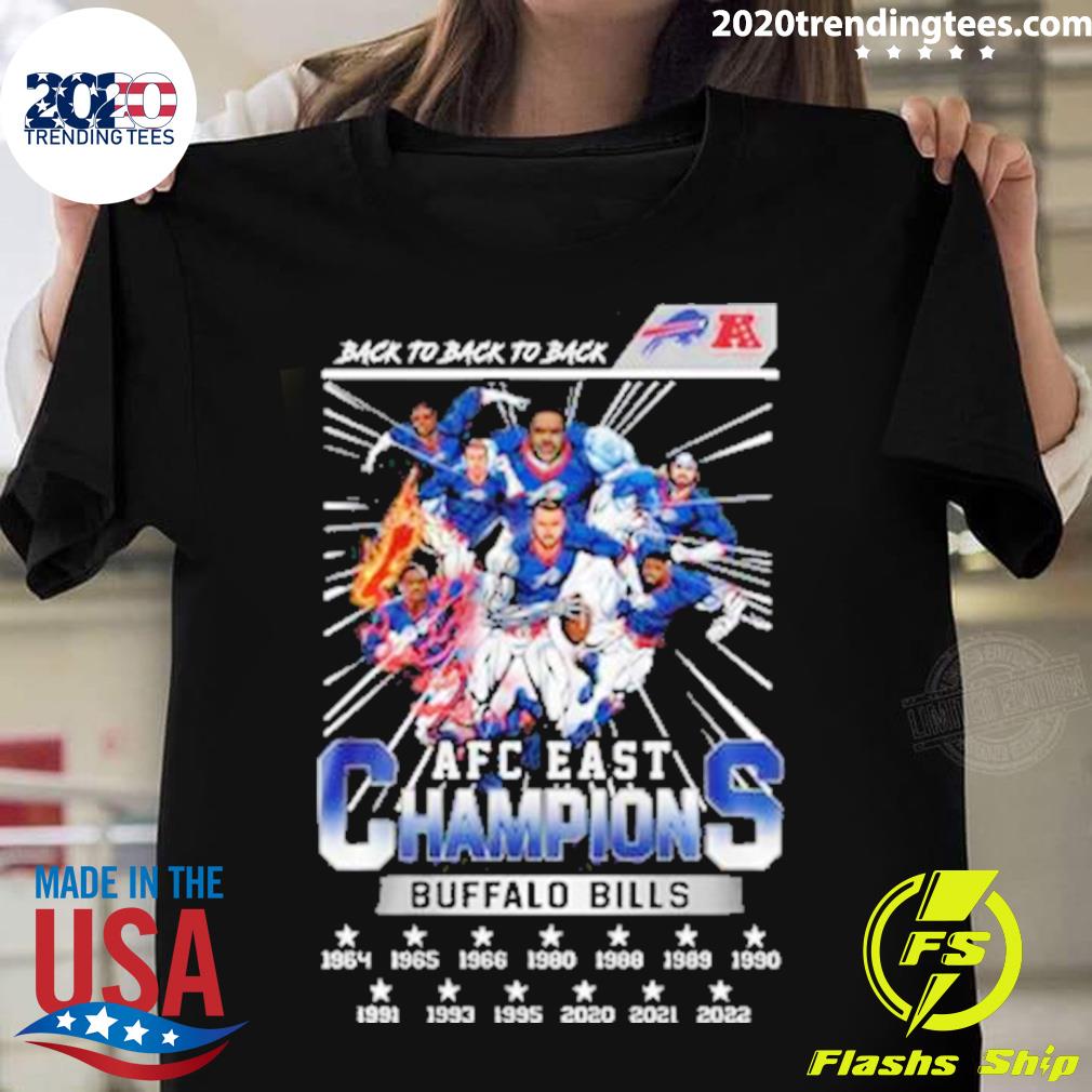 buffalo bills afc east champions shirt 2022