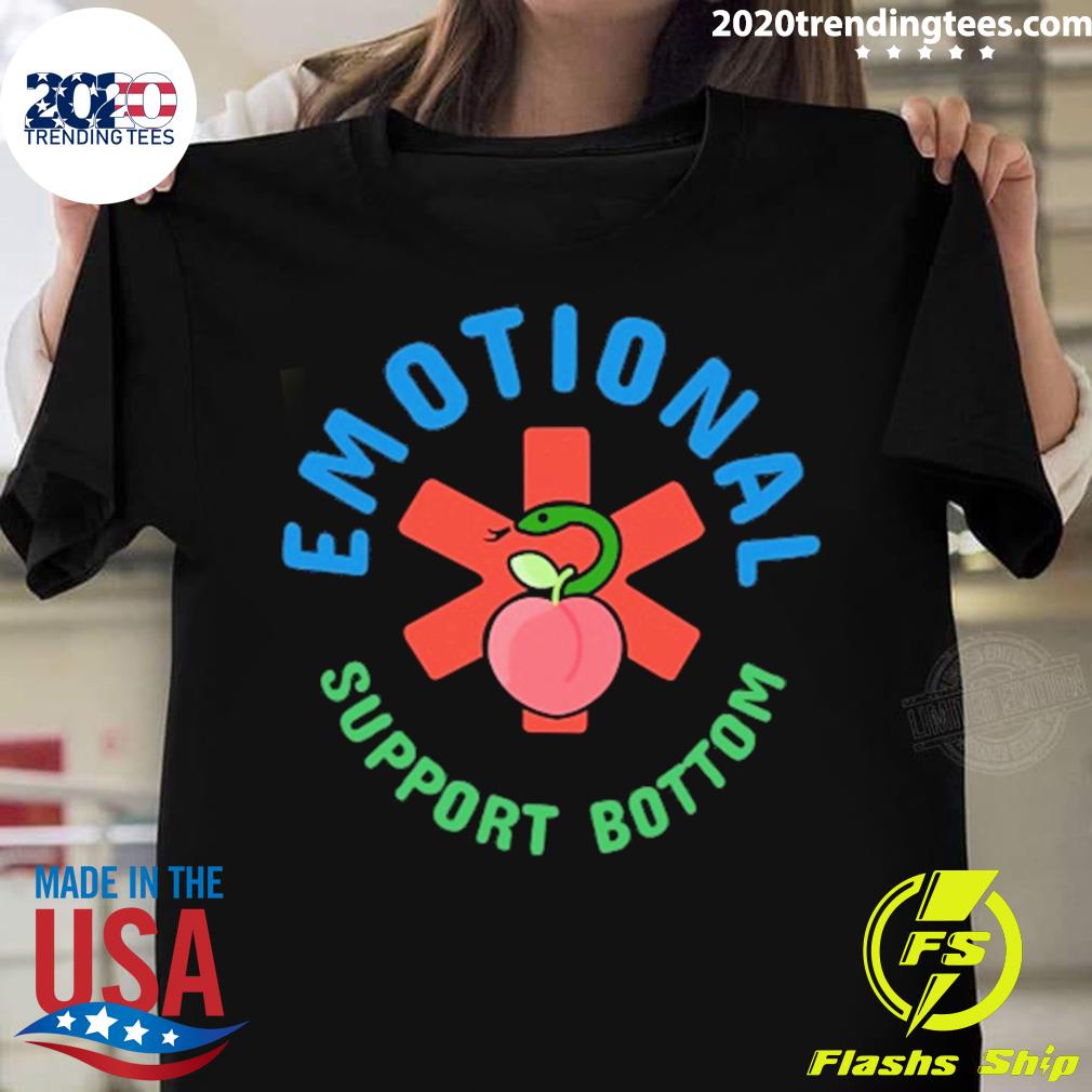 Official emotional Support Bottom T-shirt