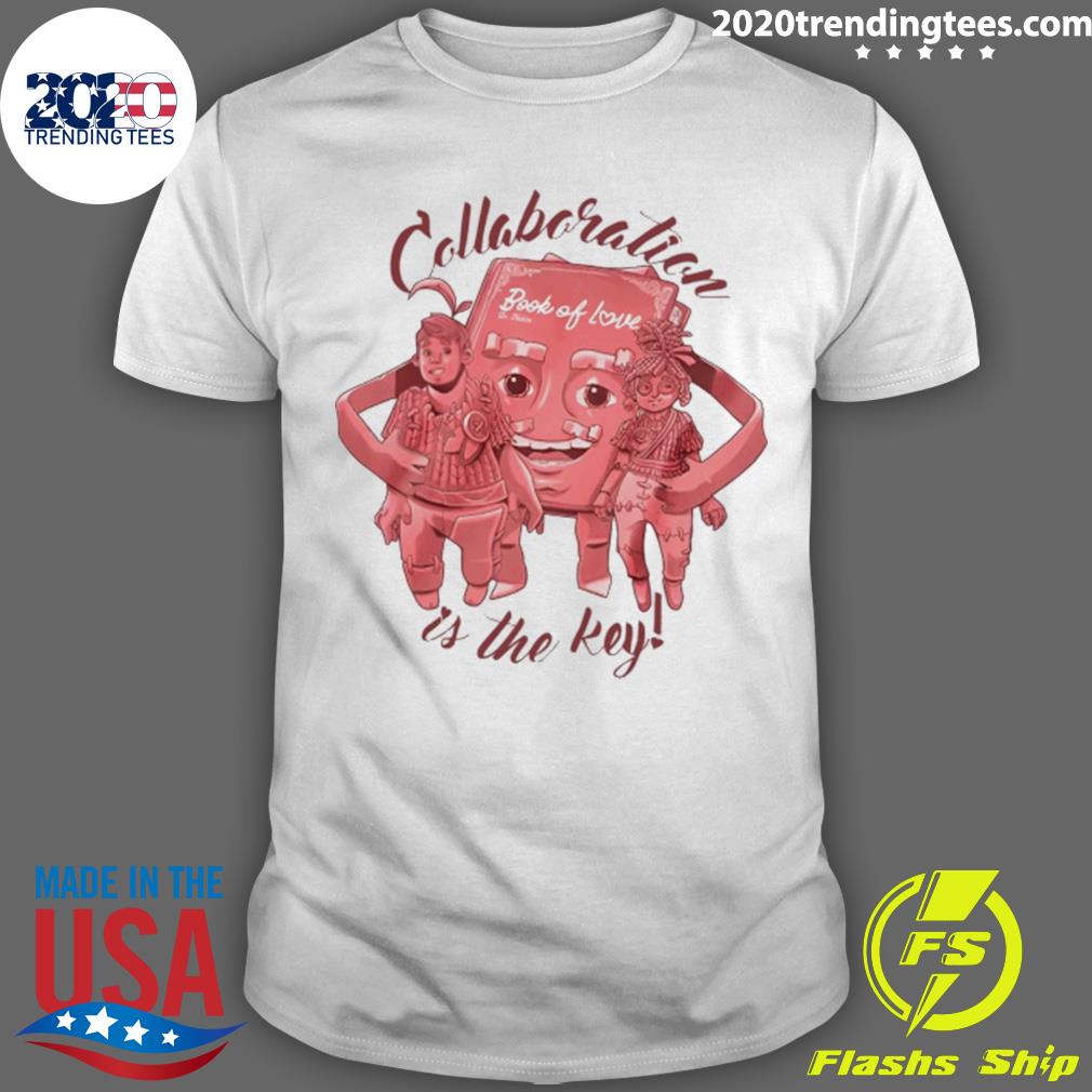 Official it Takes Two Group Hug Collaboration Is The Key T-shirt