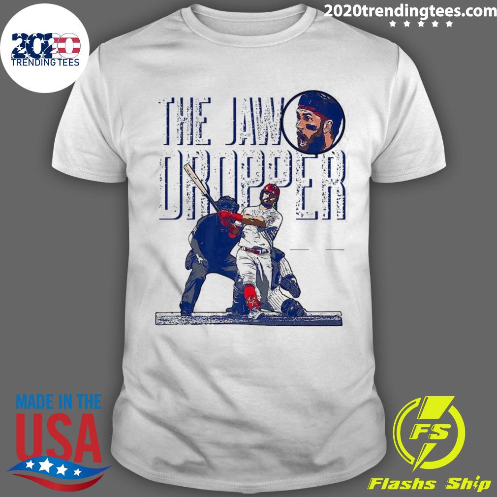 Official jaw Dropper Kyle Schwarber Philadelphia Mlbpa 2022 T-shirt
