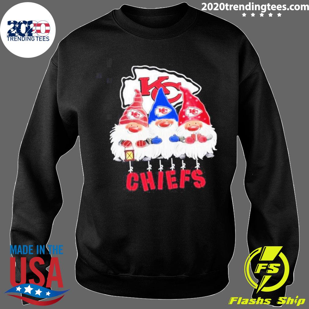 Kansas City Chiefs Team Gnomies Christmas Happy New Year 2023 Shirt