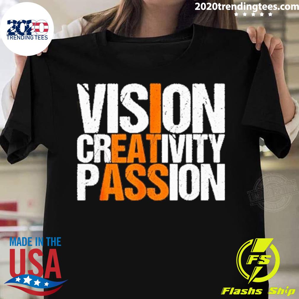 Official vision Creativity Passion T-shirt