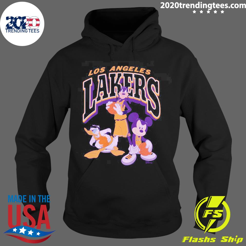 Nice disney Mickey Squad Los Angeles Lakers T-s Hoodie