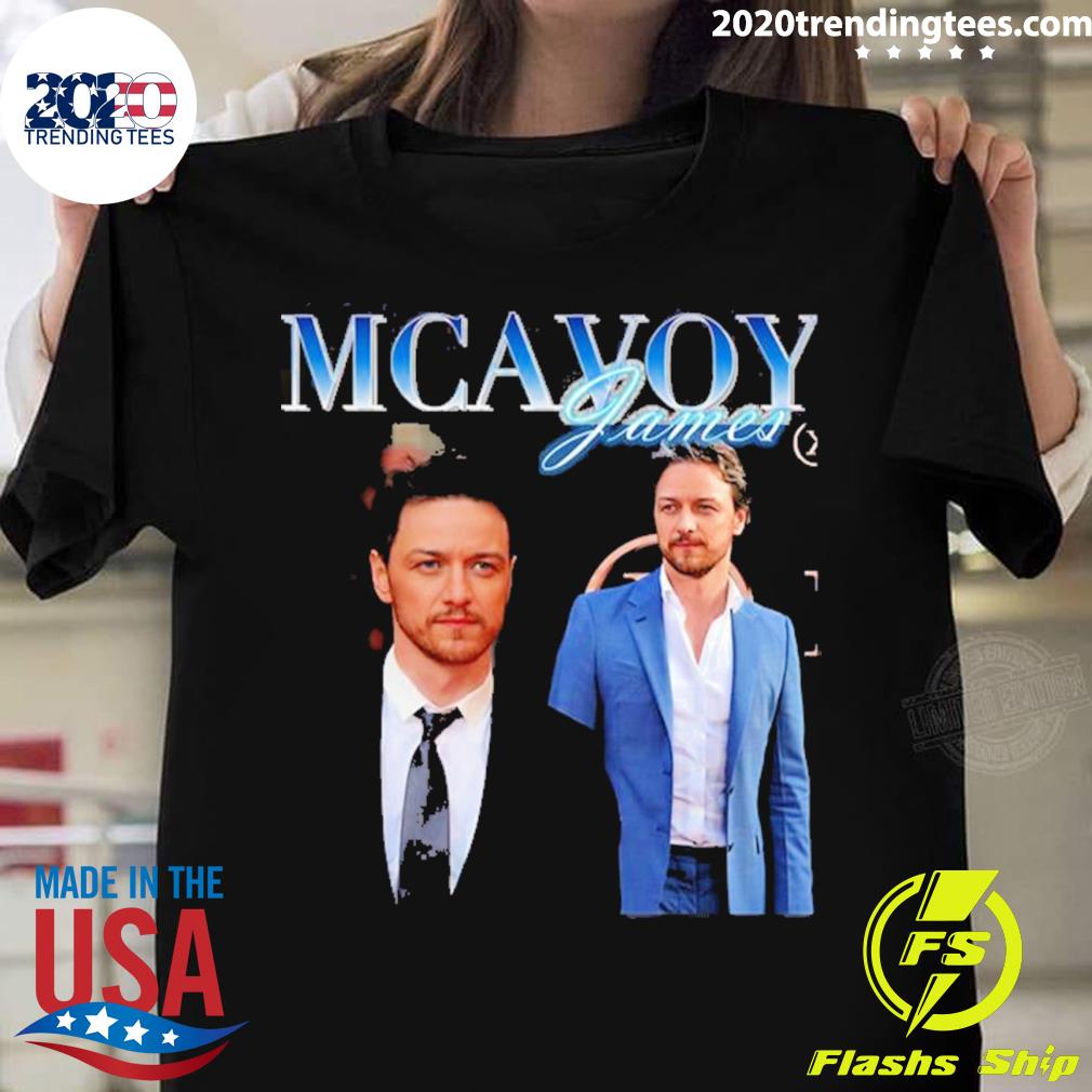 Nice james Mcavoy Bootleg Marvel T-shirt