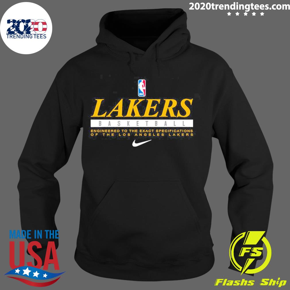 Nice lakers Basketball Engineered To The Exact Specifications Of The Los Angeles Lakers T-s Hoodie