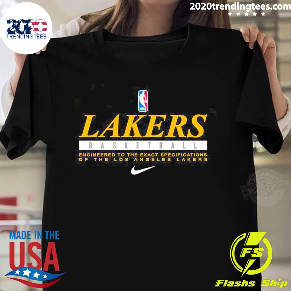 Nice lakers Basketball Engineered To The Exact Specifications Of The Los Angeles Lakers T-shirt