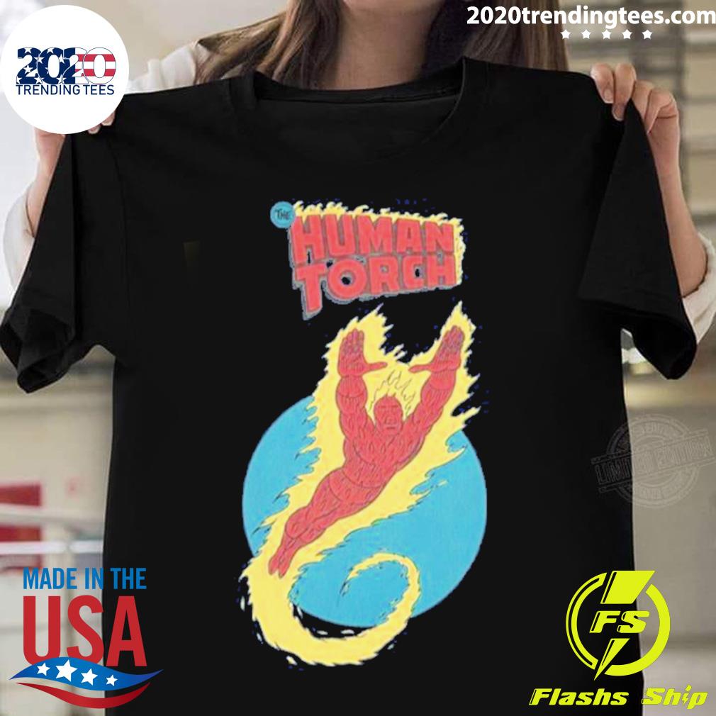 Nice marvel Character The Human Torch T-shirt