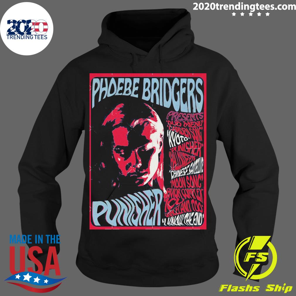 Nice psychedelic Punisher Phoebe Bridgers T-s Hoodie