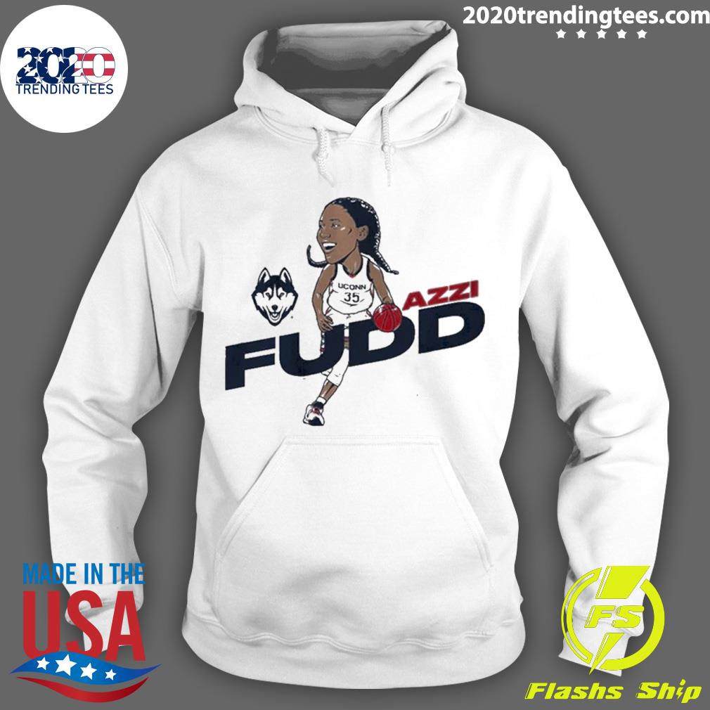 Nice uconn Basketball Azzi Fudd Caricature T-s Hoodie