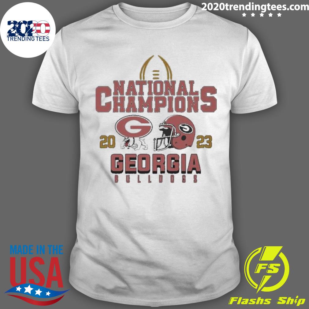 Nice uga Football National Champions 2023 Georgia Bulldogs T-shirt