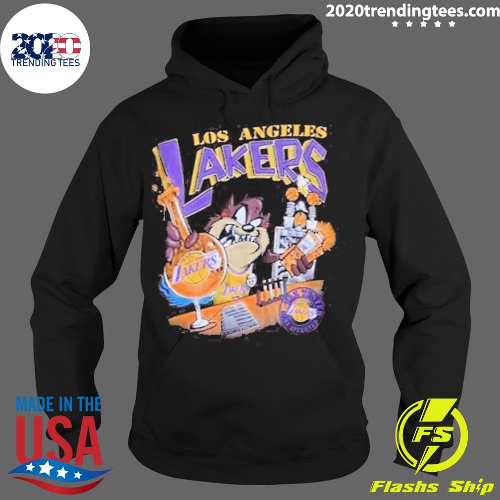 Nice vintage Looney Tunes Los Angeles Lakers T-s Hoodie