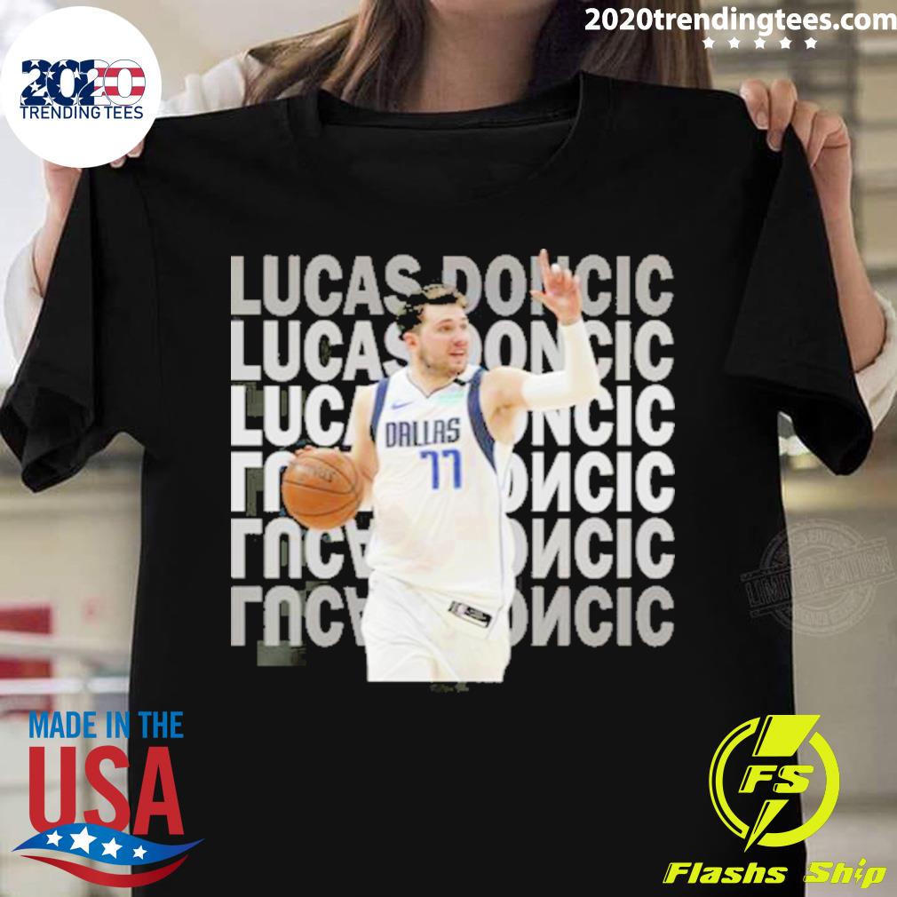 Official basketball Team Nba Dallas Mavericks Luka Shirt