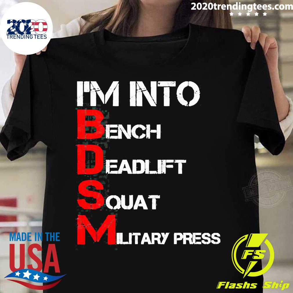 Official bench Deadlift Squat Military Press T-shirt