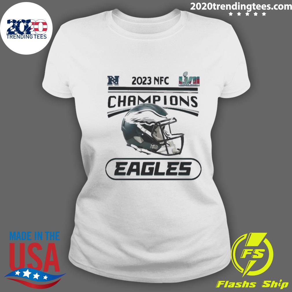 Philadelphia Eagles 2023 NFC Conference Champions Helmet Shirt, hoodie,  sweater, long sleeve and tank top