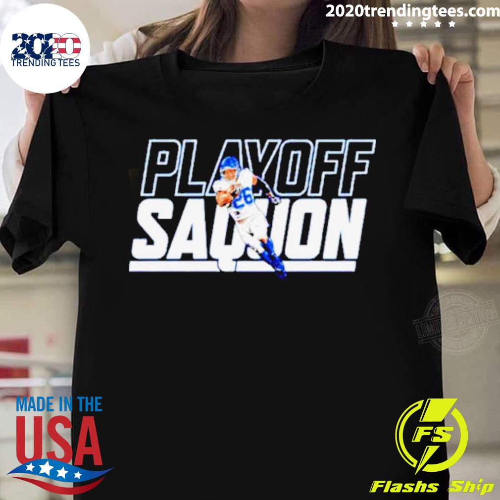 Official playoff Saquon Barkley T-shirt