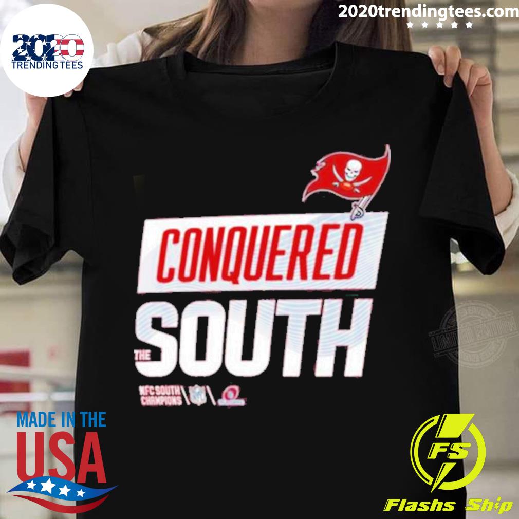 Tampa Bay Buccaneers Conquered the South NFC South Champions shirt