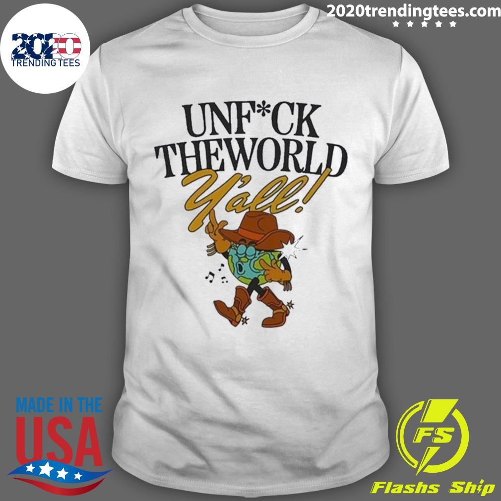 Official unfuck The World Y’all Tour T-shirt